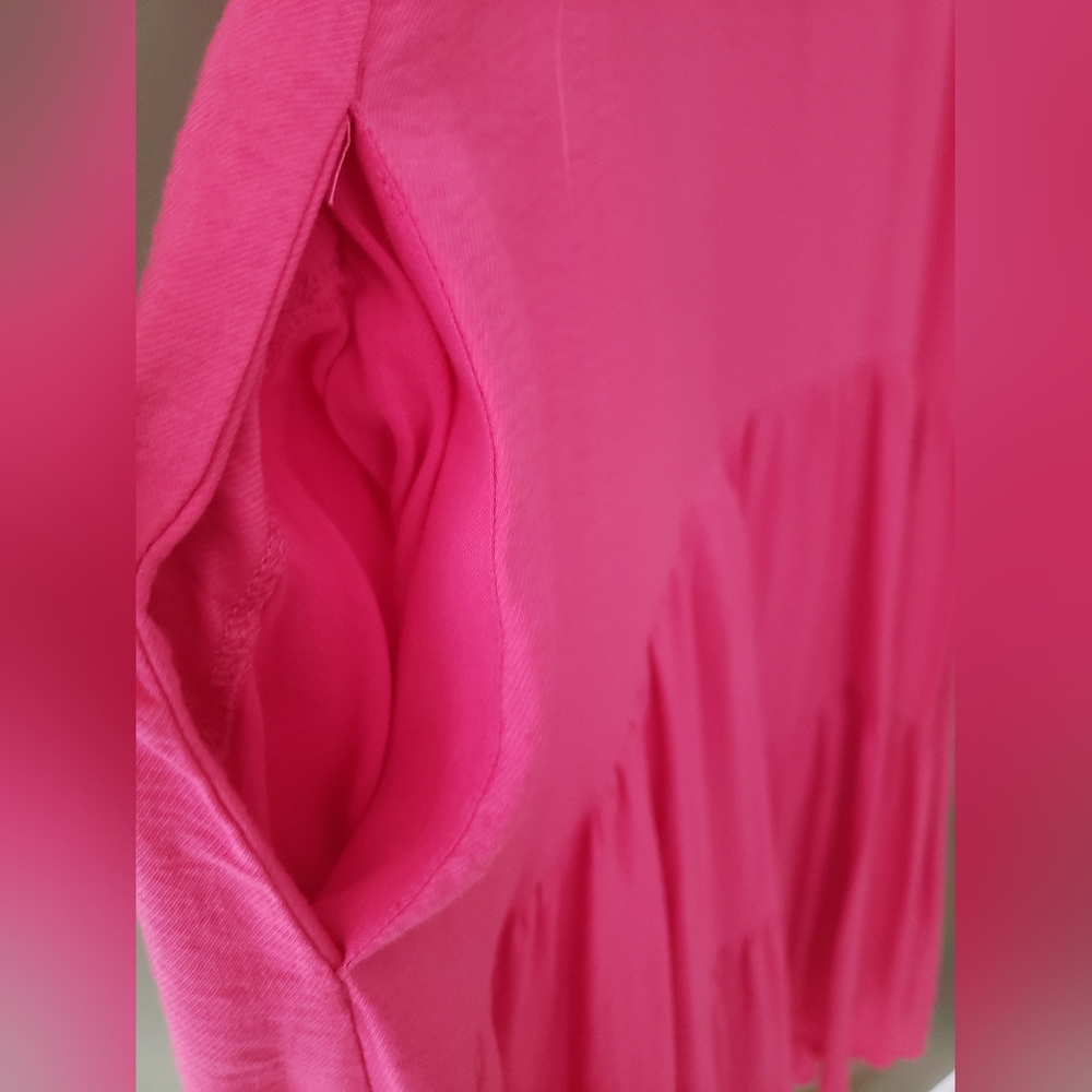 Maeve Pink Gorgeous High Low Cotton Viscose Dress!!! - Picture 12 of 12